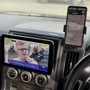 デリカD:5前期車用☆スマフォホルダーラック☆ランドリックジャパン☆LANDLIC JAPAN☆