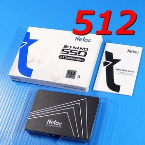 【SSD 512GB】Netac N530S 2.5インチ SATA クローン機能付き管理ツール