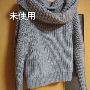 マカフィー オフショルダーニット