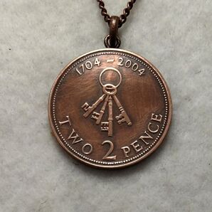 Keys of Gibraltar ジブラルタルのコインネックレス