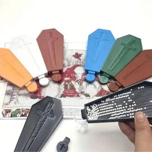 ダイヤモンドアート 十字架 トレイ ツール ダイヤモンドペインティング 5