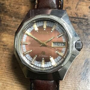 ORIENT 自動巻き 21JEWELS 腕時計 稼働未確認