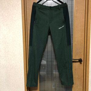 adidas Golf アディダスゴルフ ゴルフパンツ ファブリックミックス スウェットカーゴパンツ グリーン系 W85