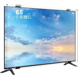 【大特価】テレビ保護パネル65インチ テレビカバー 有機EL 液晶 65型対応 画面保護 スクリーン 大画面 映画鑑賞会