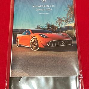 メルセデスベンツ Mercedes Benz カレンダー 卓上カレンダー 2026 令和8年 新品未開封
