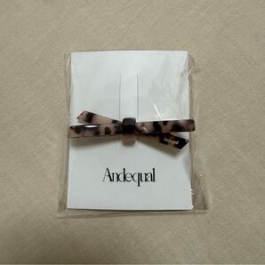 andequal 展示会 ポップアップ ノベルティ ヘアアクセサリー
