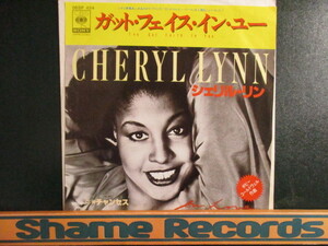 Cheryl Lynn ： I've Got Faith In You 7'' / 45s ★ Mellow Funk ☆ c/w Chances // 落札5点で送料無料