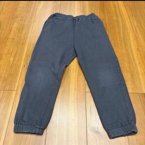 子供服★スウェットパンツ★チャコグレー★130㌢小さめ★裏起毛?