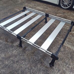 タフレック製★DA17エブリィに!アルミルーフキャリア!耐荷重50kgベース付 ハイルーフ DA64W DA17W DA17V