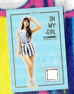 ◆ OH MY GIRL 【 Listen To Me 私の話を聞いて 】 韓国盤 トレカのみ ユア ◆ オーマイガール 初盤封入品 フォトカード 完売品 QRカード