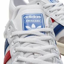 新品未使用 adidas originals アメリカーナ【29.5cm】トリコロール アディダス スニーカー Americana 白 靴 スエード 本革 シューズ EF2508_画像9