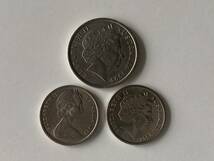 オーストラリア 10セント×1枚(1999年)・5セント×2枚(1982/2001年) コトドリ ハリモグラ エリザベス2世/硬貨 コイン 海外 外国 硬貨セット_画像3