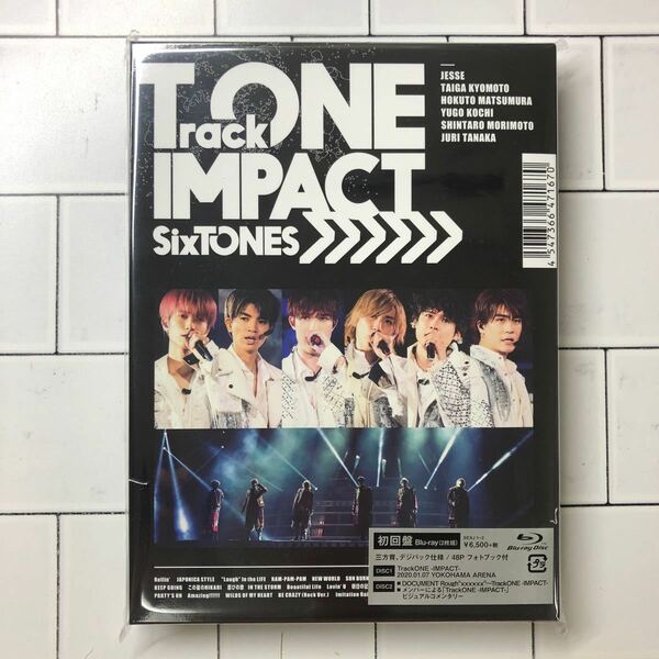 TrackONE -IMPACT- 初回盤 Blu-ray SixTONES 