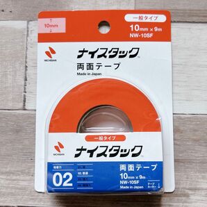 ナイスタック 両面テープ 10mm 9m 一般タイプ NW-10SF 1個
