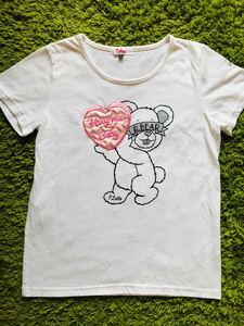 Tシャツ☆ピンクラテ　M 165