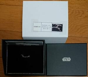 ケイ・ウノ スターウォーズ U-TREASURE カフスシリーズ ライトセーバー ドゥークー 未使用品 STAR WARS