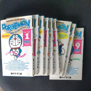 英語版ドラえもん 日本語訳付 volume1-9(Shogakukan English comics) 藤子・F・不二雄/著