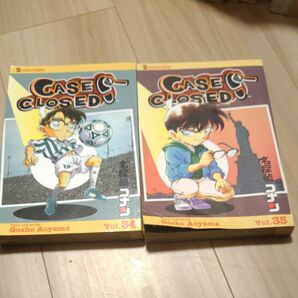 英語版 名探偵コナン 34巻 35巻 Case closed English edition volume 34 and 35