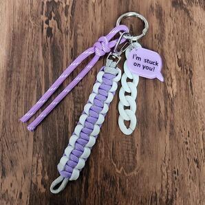 パラコード キーホルダー ストラップ ハンドメイド