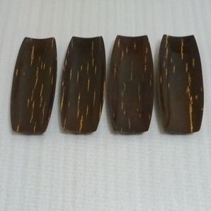 秋田角館 桜樺細工 おしぼり入れ 4客セット /伝統工芸品