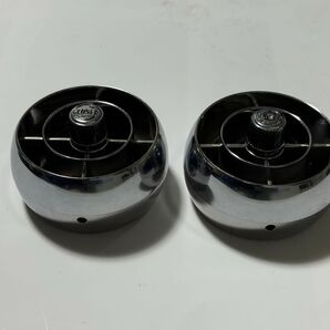観光バス エアコン吹出口カスタム レトロ メッキ調2個セット JB64 JB74 JC74 ジムニー(「滑るシート」同梱サービス)