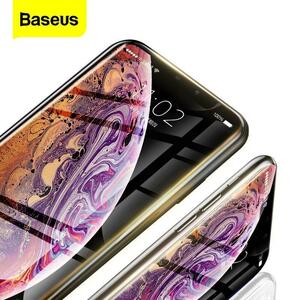 Baseus 0.23 ミリメートルスクリーンプロテクターiphone 11 プロマックスxs最大xr × 11pro強化ガラスフルカバー保護ガラスのためのiPhone