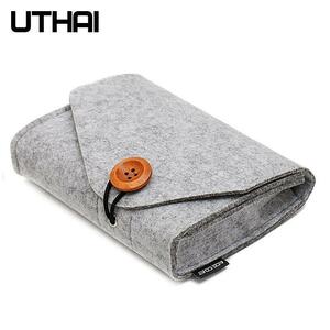 Uthai T29 ポータブル 2.5 'hdd収納袋macbook充電器マウスモバイル電源銀行イヤホンスピーカーデジタルアクセサリー保護バッグ