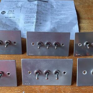 トグルスイッチ toolbox zolbonne各種合計 6個