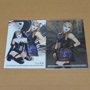 BBM 女子プロレスカード ラム会長 キラパラレルカード