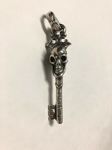 Bill Wall Leather Bill Wall Leather BWL Vintage Skull Key Vintage Skull ключ ключ подвеска новый товар наличие есть сразу поставка товара возможность 