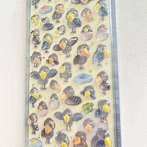 ボンボンドロップシール ハシビロコウ