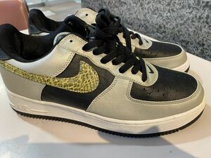 2001 NIKE AIR FORCE 1 B 黒蛇 US9.5 新品 624040-001