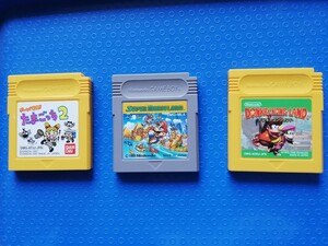 値下げしました! ゲームボーイ ソフト たまごっち2 ドンキーコングランド スーパーマリオランド