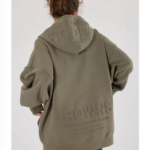 【値引き不可!】RODEO CROWNS WIDE BOWL 【UNISEX】エンボスBIG ZIPパーカー