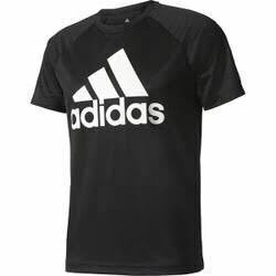 アディダス　トレーニング　ビックロゴTシャツ BK0937 黒　L