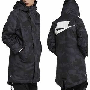 NIKE ナイキ NSW シンセティックフィルタJKT AA8860-475 ネイビー迷彩 M