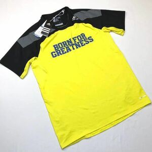  Adidas fitedo cool graphic Short sleeve T-shirt AB4692 yellow black M