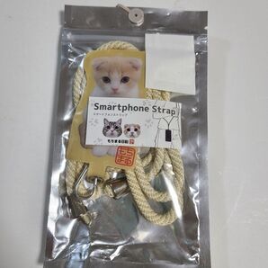 ★新品未開封 もちまる日記 スマホストラップ スマートフォンストラップ 携帯 しまむら ドウシシャ ねこ 猫