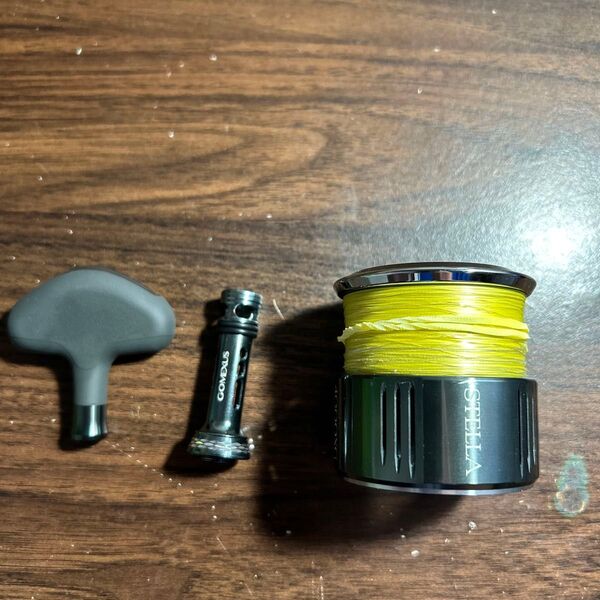 シマノ 22ステラ4000xgスプール ハンドル ゴメクサスシマノ用リールスタンド