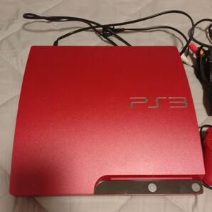 SONY PS3 レッド コントローラ 本体 美品 プレイステーション3 ソフト