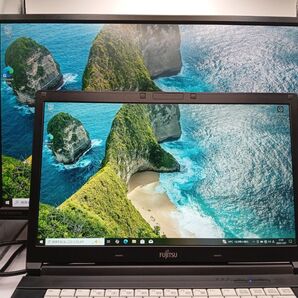 Windows10 Core i3 2.5Ghz 16GB SSD 256GB IO Data 1080p モニター セット 美品