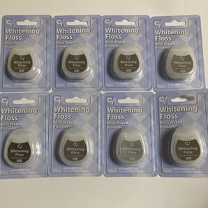 Ciメディカル ホワイトニングフロス ミントワックス・フッ素加工 50m×8