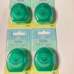 Ci FLOSS ワックスミント フッ素加工 40m 4個
