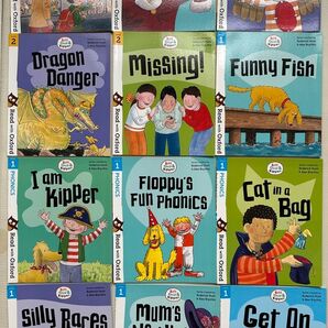 Read with Oxford (Stage 1+ 2、12冊)