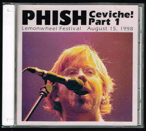 ◆同梱発送可◆CD フィッシュ Phish : Ceviche! Part 1 Lemonwheel Festival August 15.1998 2枚組　輸入盤 美品中古