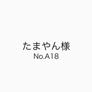 No.A18 たまやん様専用