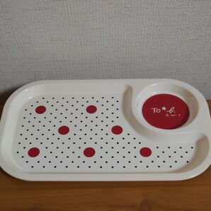 To b. by agns b. ドット柄のトレイ 非売品