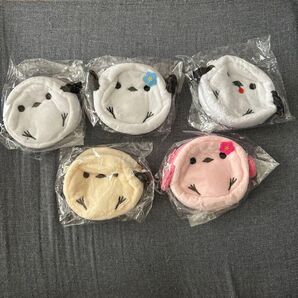 ふくふくシマエナガ おすわりポーチ2 5種セット