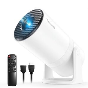 プロジェクター 家庭用Android TV搭載・電動フォーカス 27000LM