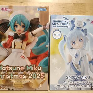 初音ミク ぬーどるストッパーフィギュア 雪ミク クリスマス2025 フィギュア 2体セット